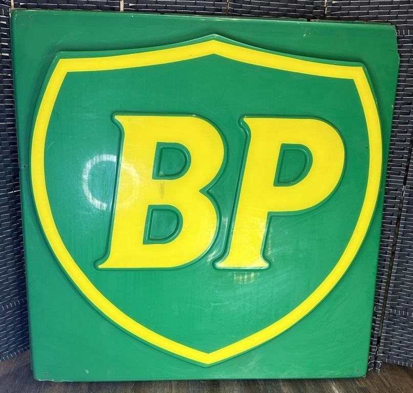 Huge 74” BP Gas Station Sign