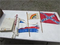 older rebel flag & flags