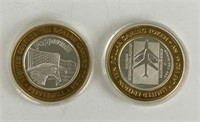 .999 Silver and Brass Limited Edition Tokens