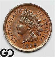 1899 Indian Head Cent Penny