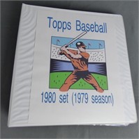Topps Baseball Trading Cards 1980 Set ('79 Season)
