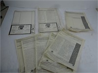 Original Window Stickers and Purchase Paperwork