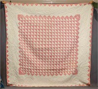 19th c. Trapunto Quilt