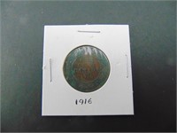 1916 Canadian One Cent Coin