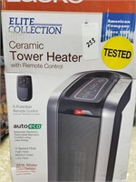 Lasko Ceramic Tower Heater 3 Speed 1500 Watts