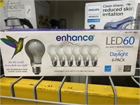 Enhance 6-pack 5000k Daylight LED bulbs
