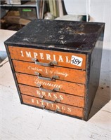 Imperial Brass Fittings Organizer & Contents