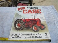 Repop New Case 6cyl 5-Plow Case Diesel Sign