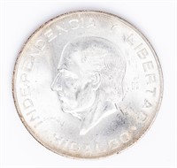 Coin 1956 Mexican Silver 10 Pesos (Hidalgo)