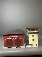 MTH / Rail King O-scale Dual Stall Engine Shed and