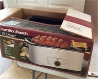 Hamilton beach 18 quart roaster oven missing lid