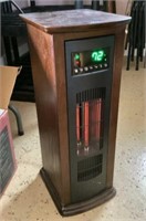 Electric space heater works as it should