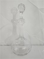 Heavy Glass Decanter with Stopper