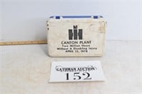 IH Canton Plant First Aid Kit
