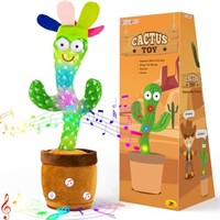 Qrooper Dancing Talking Cactus Toy, Singing,