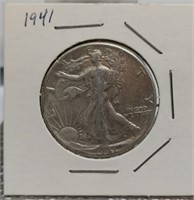 1941 WALKING LIBERTY HALF DOLLAR