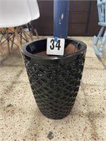 16.5" TALL CERAMIC PLANTER