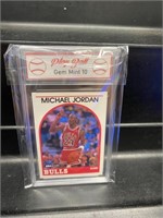 1989-90 Michael Jordan Hoops Card Graded 10