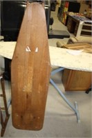 WOODEN AND METAL IRONING BOARDS