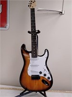 LYX Pro electric guitar with stand