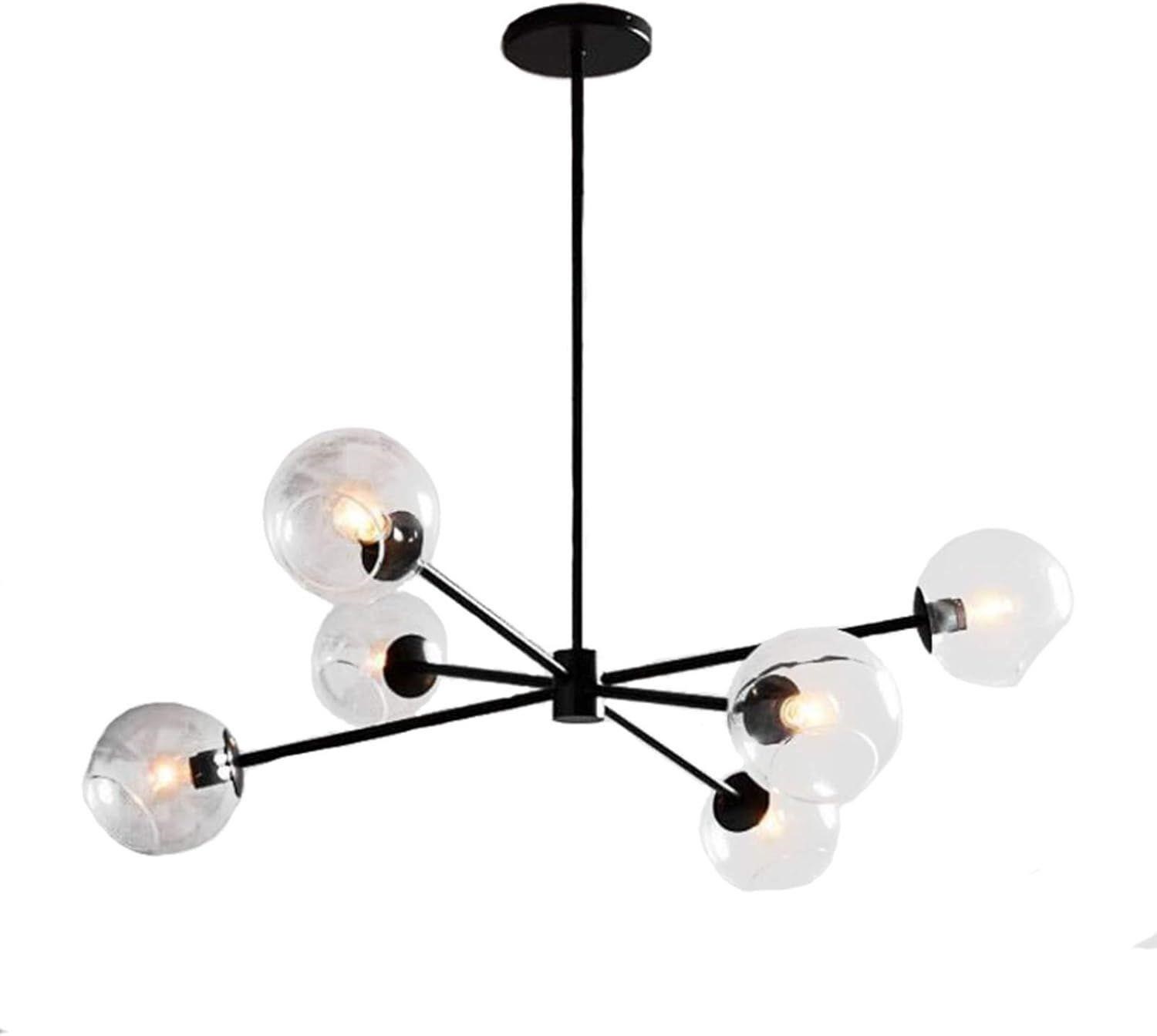 Black Sputnik Chandelier