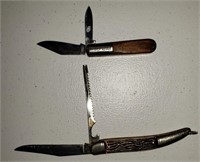 Vtg. Colonial 2 blade fish knife and a Barlow