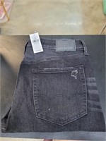 New American Eagle black jeans 33x32