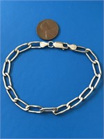 Men’s bracelet 925 Italy sterling 8.5"