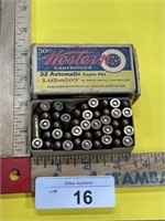 (45) 32 automatic bullets western in box