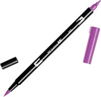 Tombow 56574 Dual Brush Pen Art Marker, 665 - Purp