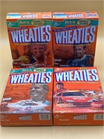 Vintage Wheaties Legends Of Racing Boxes