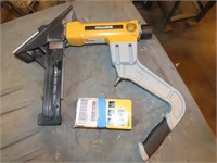 Bostitch Floor Nailer w/ Partial Box of Nails