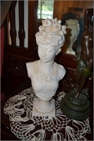 vtg Lady Bust 17" tall