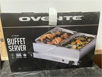Ovente 2 Tray Buffet Server