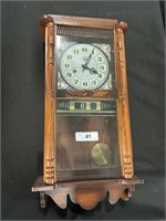 Vintage Banyan Wooden Wall Clock.