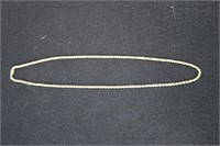 14K Gold 19" Necklace(8.5g)