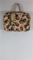 Pink Pineapple Cosmetic Bag