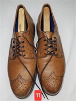 Allen Edwards Dress Shoes 11 Brown