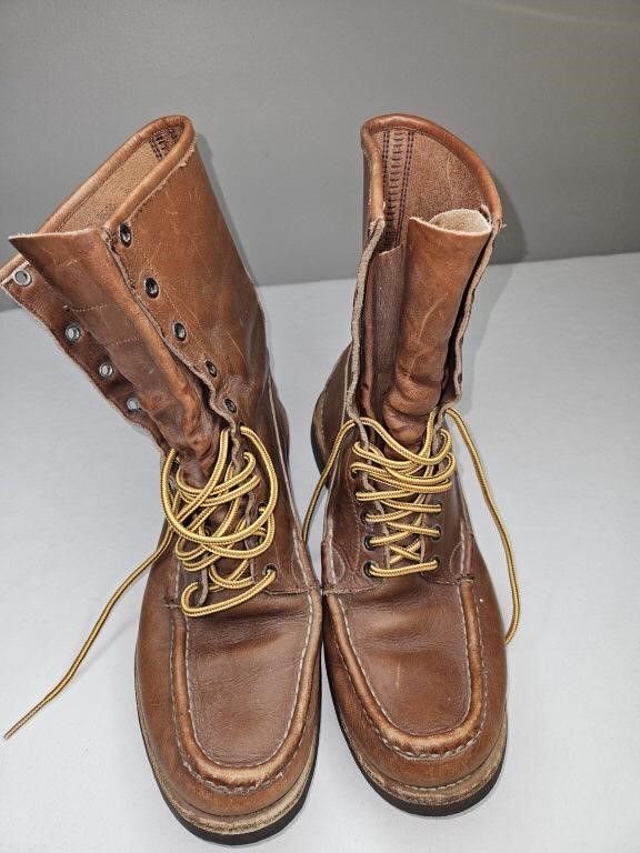 WC Russell Mocassin Co Boots NO Size