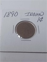 1890 Indian Head Penny