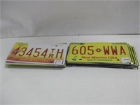 Twenty Assorted New Mexico License Plates