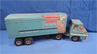 Vintage Metal Sears Tractor &  Trailer