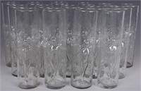 BACCHANTES GLASS BLOWN DRINKING GLASSES - (15)