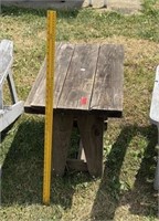 Wooden Patio Table