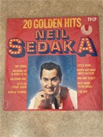 Vintage Record Album - Neil Sedaka 20 Golden Hits