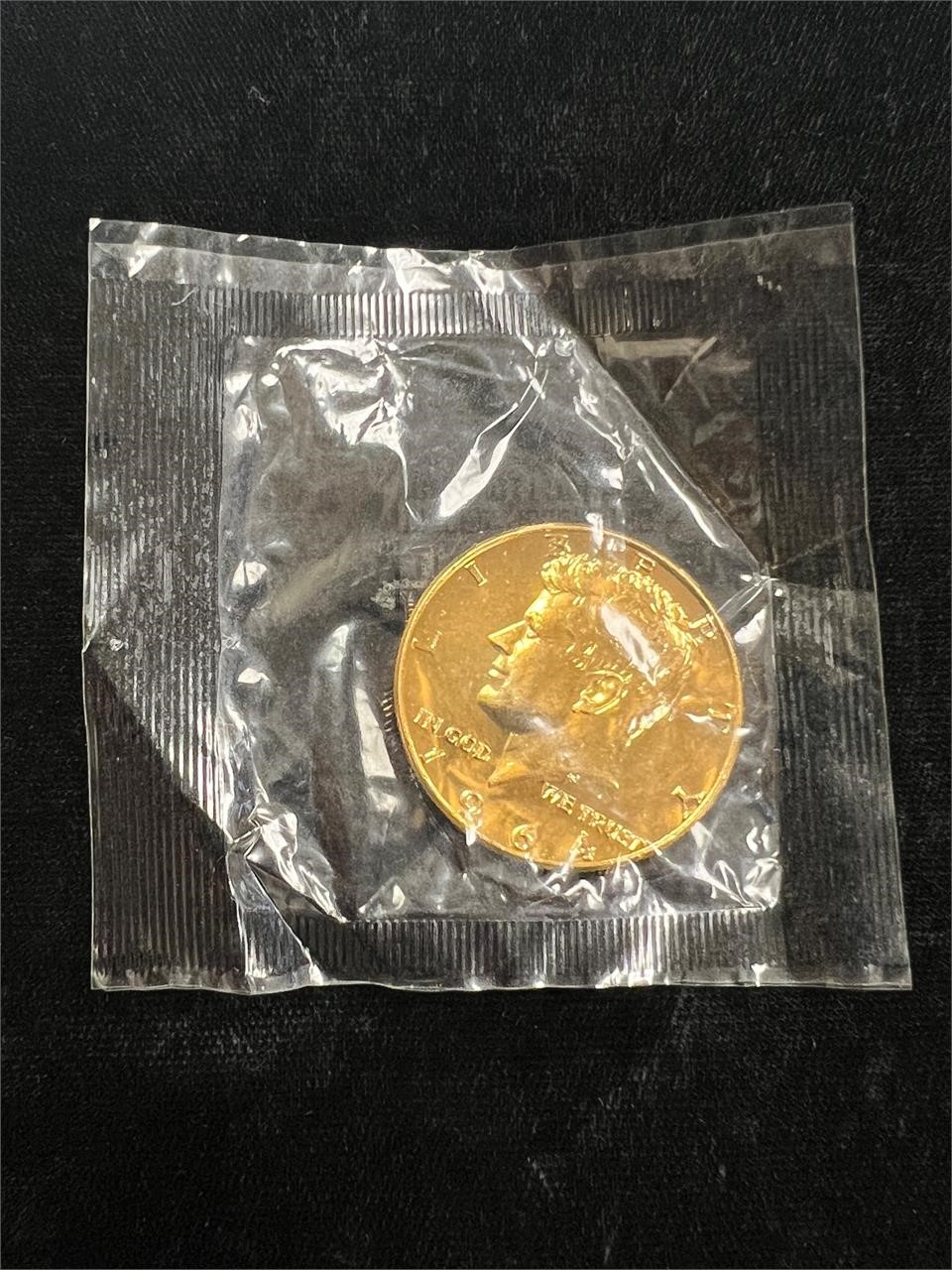 1964 Gold Plated Kennedy Half Dollar