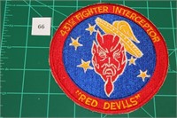 431st FIS Red devils 1960s USAF Military Patch