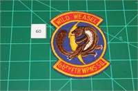 66th FWS Wild Weasel USAF 1970s Military Patch