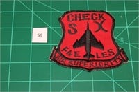 Check Six F-4E Les… USAF Vietnam Patch