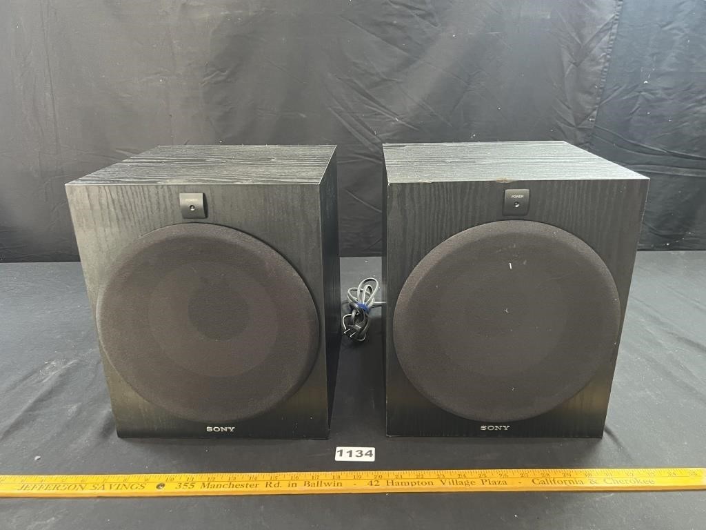 Sony SA-W2500 Active Subwoofers